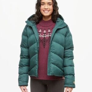 LEVI´S GREEN WOMEN´S PUFFER JACKET